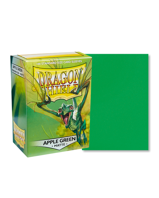 Matte Apple Green Dragon Shield Card Sleeves